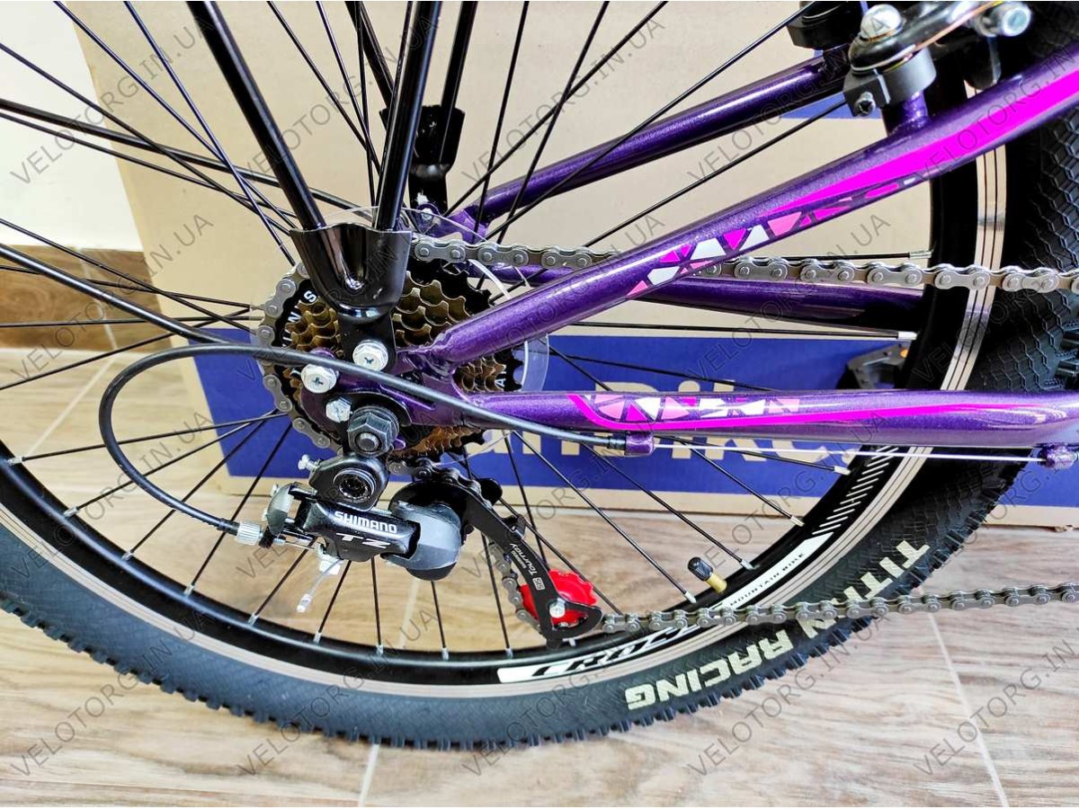 Купити Велосипед Cross Betty 24 Рама-11 violet-pink за ціною 5 900